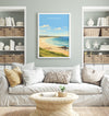 Fistral Beach Poster, Travel Print of Cornwall, England, Cornwall Art, Fistral Beach Gift, Wall Art Print