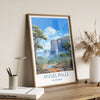 Angel Falls Print, Travel Poster of Angel Falls, Venezuela Art, Angel Falls Art Gift, South America Gift, Travel Gift