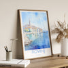 Rovinj Travel Print, Travel Poster of Rovinj, Croatia, Rovinj Gift, Travel Watercolour Gift