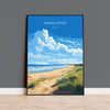 Brancaster Beach Poster, Travel Print of Brancaster, Norfolk Gift, England, Norfolk Art, Brancaster Beach Gift, Wall Art Print