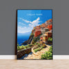 Cinque Terre Travel Print, Travel Poster of Cinque Terre, Italy, Cinque Terre Art, Cinque Terre Gift, Wall Art Print