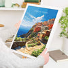 Cinque Terre Travel Print, Travel Poster of Cinque Terre, Italy, Cinque Terre Art, Cinque Terre Gift, Wall Art Print