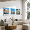 Fulham Travel Poster Wall Art, Travel Print of Fulham, London Poster, Fulham Art Gift, London Art UK Travel Gift