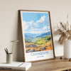 Cairngorms Travel Print, Travel Poster of Cairngorms , Scotland Gift, Cairngorms Art Gift, Scottish Highlands