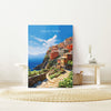 Cinque Terre Travel Print, Travel Poster of Cinque Terre, Italy, Cinque Terre Art, Cinque Terre Gift, Wall Art Print