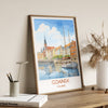 Gdansk Poster, Travel Print of Gdansk, Gdansk Gift Art, Poland Wall Art, Travel Gift