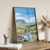 Brecon Beacons Poster, Brecon Beacons Travel Print, Wales, Welsh Art, Brecon Beacons Gift, Wall Art Print