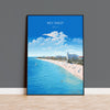 Key West Print, Travel Poster of Key West , Key West Gift, Florida Art Gift, Beach USA Wall Art Print