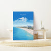 Key West Print, Travel Poster of Key West , Key West Gift, Florida Art Gift, Beach USA Wall Art Print