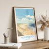 Horsey Beach Travel Print, Travel Poster of HorseyBeach, Norfolk, England, HorseyBeach Gift, Norfolk Art Gift, Wall Art Print