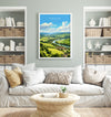 Wye Valley Poster, Travel Print of Wye Valley, UK, Wye Valley Art, Wye Valley Gift, Wall Art Print