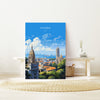 Mumbai Poster, Travel Print of Mumbai, India, Mumbai Art Gift, Wall Art Print