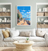 Nice Travel Poster Wall Art, Travel Print of Nice, France, Nice Art Gift, Wall Decor