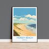 Horsey Beach Travel Print, Travel Poster of HorseyBeach, Norfolk, England, HorseyBeach Gift, Norfolk Art Gift, Wall Art Print