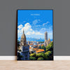 Mumbai Poster, Travel Print of Mumbai, India, Mumbai Art Gift, Wall Art Print