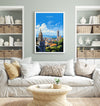 Mumbai Poster, Travel Print of Mumbai, India, Mumbai Art Gift, Wall Art Print