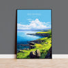 Isle of Mull Poster Wall Art, Travel Print of Isle of Mull, Scotland Art Gift, Isle of Mull Gift, UK, Travel Gift