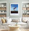 Angel of the North Poster Wall Art, Travel Print of Angel of the North, England, Angel of the North Art Gift, Wall Art Print