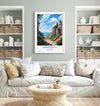 Haworth PrintTravel Wall Art, Travel Poster of Haworth, Haworth Village Art Print, Yorkshire Wall Print, Yorkshire Gift