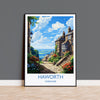 Haworth PrintTravel Wall Art, Travel Poster of Haworth, Haworth Village Art Print, Yorkshire Wall Print, Yorkshire Gift