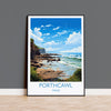 Porthcawl Travel Print Wall Art, Porthcawl Travel Poster, Wales, Welsh Art, Porthcawl Gift, Wall Art Print