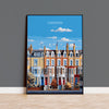 Camden Travel Poster Wall Art, Travel Print of Camden, London Poster, Camden Gift, Camden Art, London Art Lovers UK Travel Gift