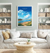 Alnmouth Travel Print Wall Art, Travel Poster of Alnmouth, Northumberland Art Gift, England, Alnmouth Art Lovers Gift