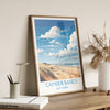 Camber Sands Travel Poster Wall Art, Camber Sands Travel Print, East Sussex, English Coastal Art, Camber Sands Gift, Wall Art Print