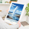 Strokkur Geyser Poster Wall Art, Strokkur Geyser Travel Print, Iceland Wall Art, Strokkur Geyser Art Lovers Gift, Iceland Gift