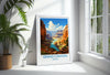 Grand Canyon Travel Poster Wall Art, Travel Print of Grand Canyon, Grand Canyon Art Lovers Gift, Arizona, USA Travel Wall Art