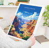 Grand Canyon Travel Print Wall Art, Travel Poster of Grand Canyon, Grand Canyon Art Lovers Gift, Arizona, USA Travel Art