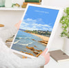 Langland Bay Travel Print Wall Art, Langland Bay Travel Poster, Mumbles Art Gift, Wales, Welsh Art Gift, Wall Art Print