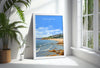 Langland Bay Travel Print Wall Art, Langland Bay Travel Poster, Mumbles Art Gift, Wales, Welsh Art Gift, Wall Art Print