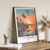 The Gambia Travel Poster Wall Art, Travel Poster of The Gambia , The Gambia Gift, The Gambia Sunset Africa, Africa Art Lovers Gift,