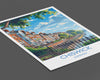 Chiswick Travel Poster Wall Art, Travel Print of Chiswick, London Poster, Chiswick Art Gift, London Art UK Travel Gift