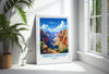 Grand Canyon Travel Print Wall Art, Travel Poster of Grand Canyon, Grand Canyon Art Lovers Gift, Arizona, USA Travel Art