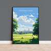 Greenwich Park Travel Poster, Travel Print of GreenwichPark, London Poster, Greenwich Park Art Gift, London Art Lovers UK Travel Gift