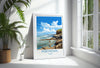 Porthcawl Travel Print Wall Art, Porthcawl Travel Poster, Wales, Welsh Art, Porthcawl Art lovers Gift, Wall Art Print