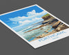 Porthcawl Travel Print Wall Art, Porthcawl Travel Poster, Wales, Welsh Art, Porthcawl Art lovers Gift, Wall Art Print