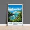 Cape Tribulation Travel Poster, Travel Print of Cape Tribulation, Queensland Art, Australia Art Lovers Gift, Cape Tribulation Wall Art