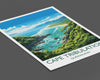 Cape Tribulation Travel Poster, Travel Print of Cape Tribulation, Queensland Art, Australia Art Lovers Gift, Cape Tribulation Wall Art