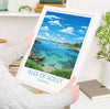 Isles of Scilly Travel Poster, Travel Print of Isles of Scilly, England, Cornwall Art, Isles of Scilly Art Lovers Gift, Wall Art Print