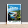 Cape Tribulation Travel Print, Travel Poster of Cape Tribulation, Queensland Art, Australia Art Lovers Gift, Cape Tribulation Wall Art